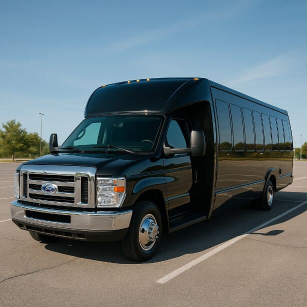 Austin Shuttle Bus Rentals 18 Passenger Shuttle Bus