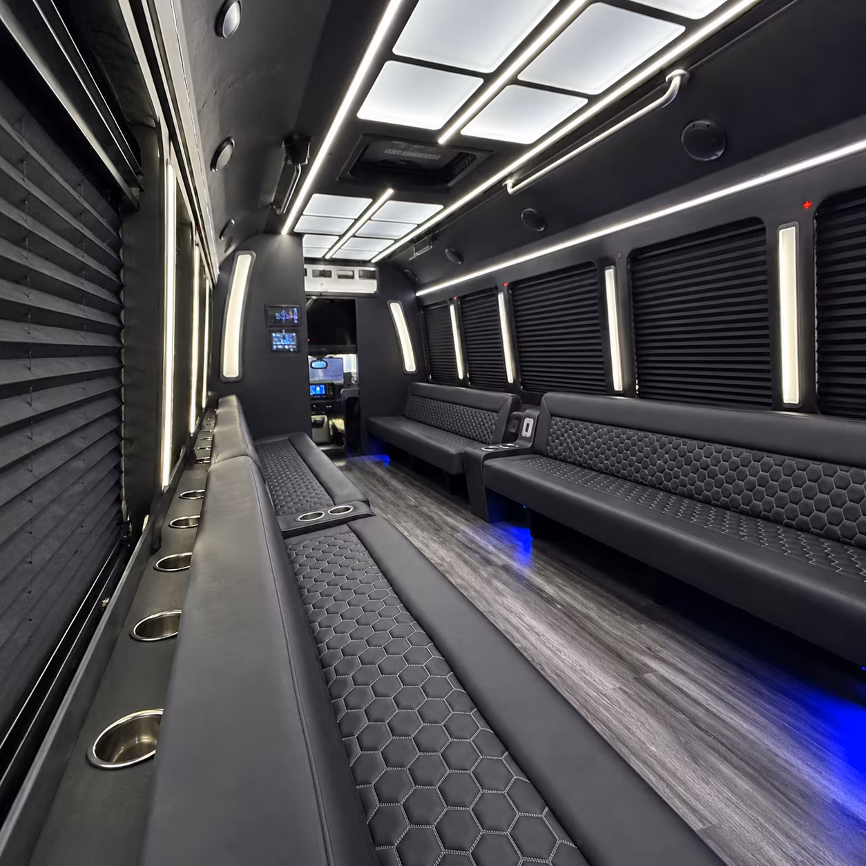 affordable austin prom party bus prices split across your group