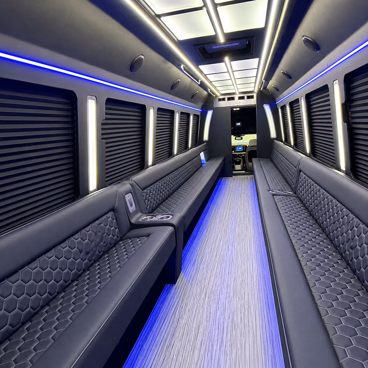 the bus type and amenities